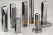 جان پناه شیشه ای و هندریل اسپیگوت، فیکس پوینت، پایه مدادی،کامپوننت، نرده استیل 